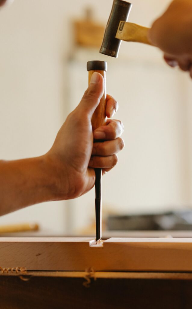 professional carpenters hammer woodwork craftsmanship