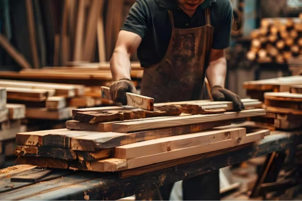 master carpenter crafting custom woodwork